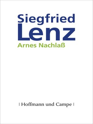cover image of Arnes Nachlaß